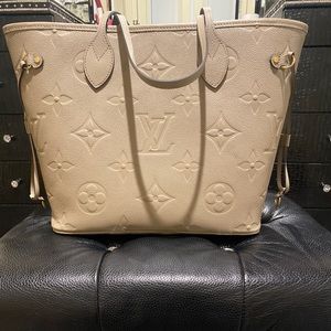 Louis Vuitton Monogram Empreinte Neverfull MM NWT